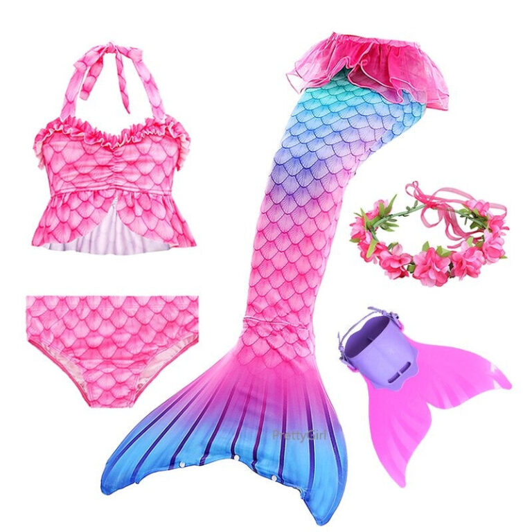 costume-de-sirene-nageable-enfant-et-adulte-pour-piscine-et-loisirs-aquatiques