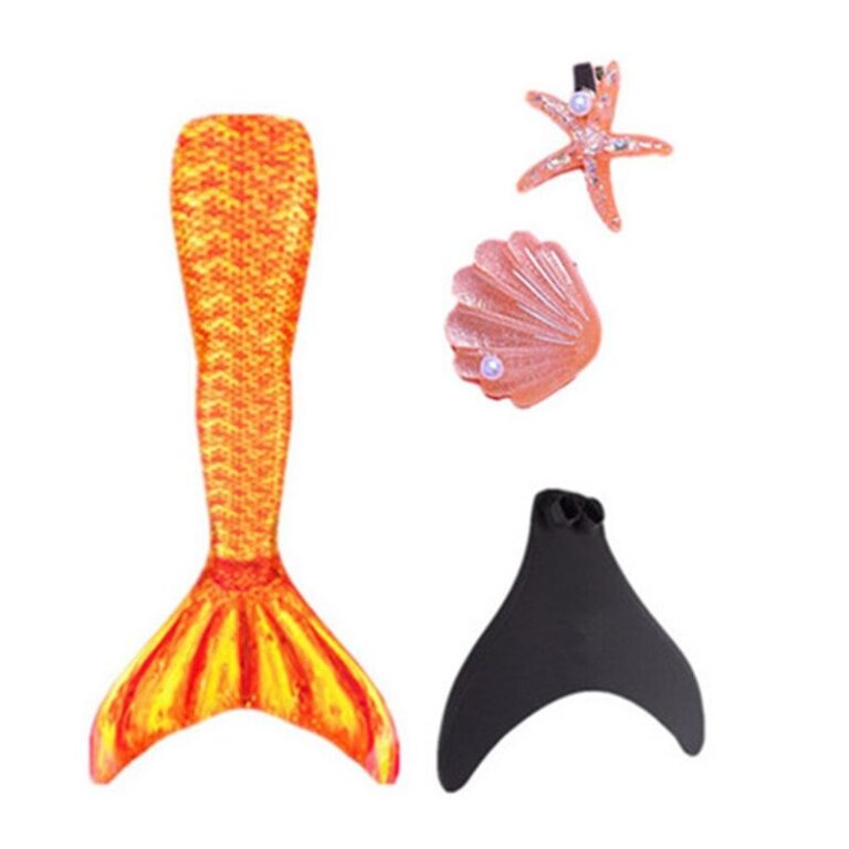 deguisement-nageoire-de-sirene-orange-adulte-enfant-costume-fantaisie-bain