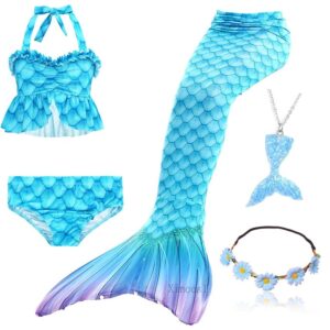monopalme-nage-sirene-turquoise-accessoire-aquatique-adulte-enfant-1