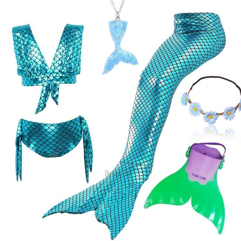 queue-de-baignade-enfant-adulte-turquoise-scintillante-pour-transformation-aquatique