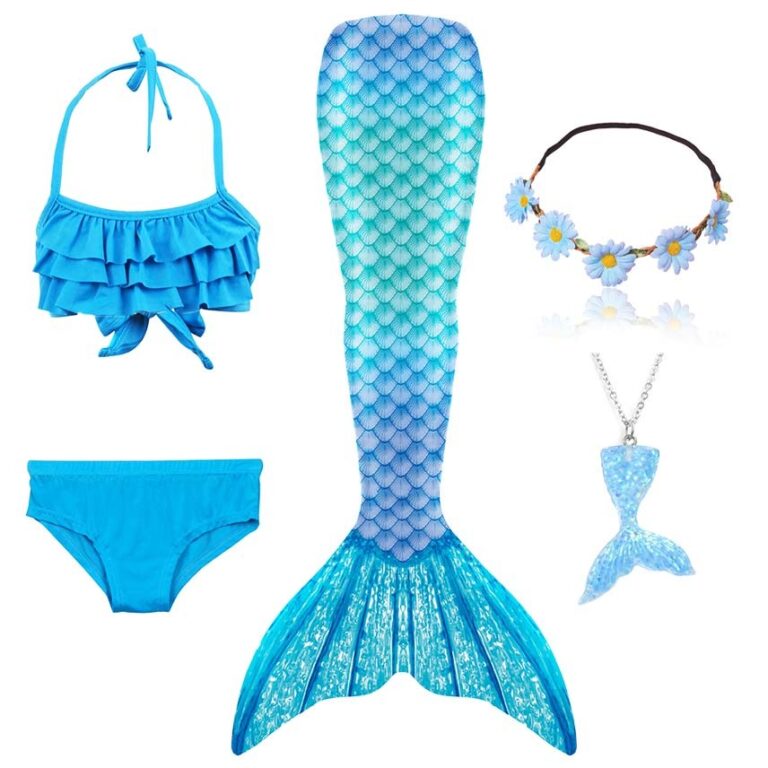 queue-de-bain-enfant-adulte-bleu-ocean-pour-deguisement-et-natation