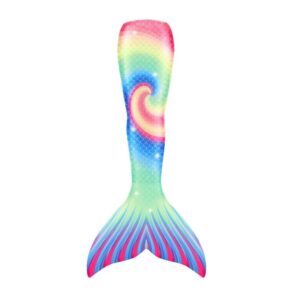 queue-de-bain-fantaisie-multicolore-pour-enfant-et-adulte-plongee-aquatique-sure-2