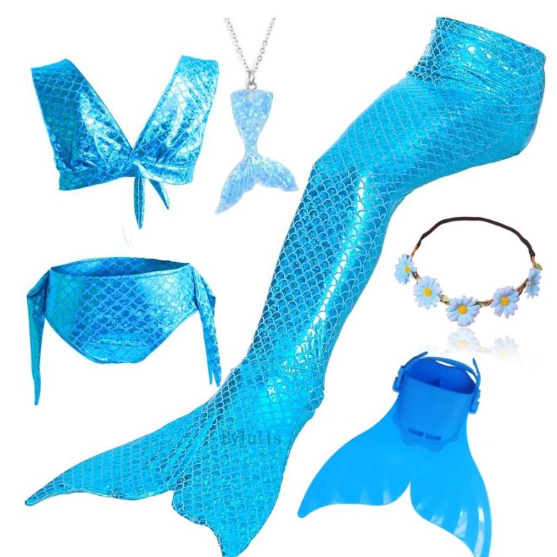 queue-de-sirene-turquoise-pour-nage-enfant-adulte-loisirs-aquatiques